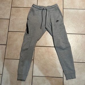 Nike Tech Fleece Pants, Grey- Mens S